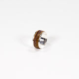 Bague en Liège Mauve